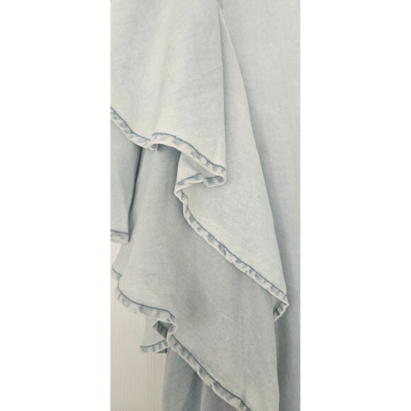 Given Kale Lightweight Denim Top. - Picture 9 of 10